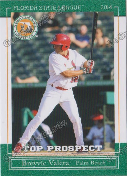 2014 Florida State League Top Prospect Breyvic Valera