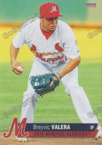 2016 Memphis Redbirds Breyvic Valera
