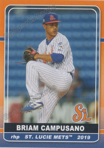 2019 St Lucie Mets Briam Campusano