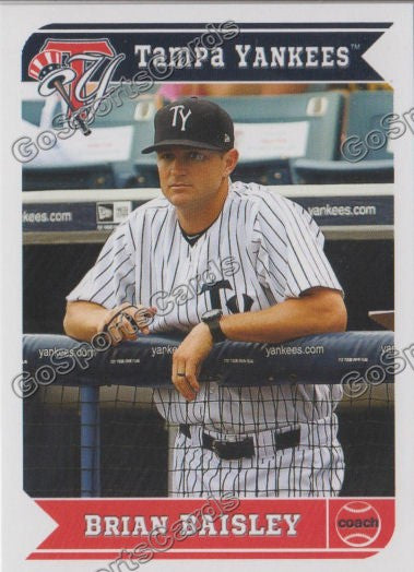 2013 Tampa Yankees Brian Baisley