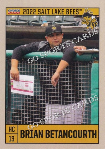2022 Salt Lake Bees Brian Betancourth