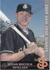 2009 San Jose Giants Brian Bocock