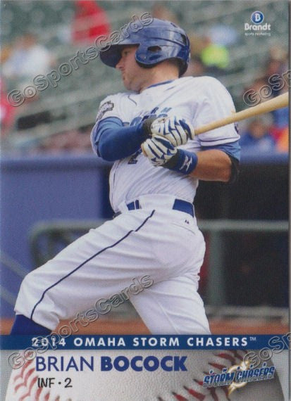 2014 Omaha Storm Chasers Brian Bocock