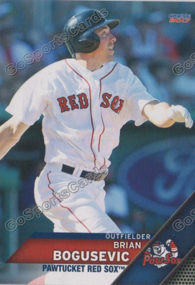 2017 Pawtucket Red Sox Brian Bogusevic