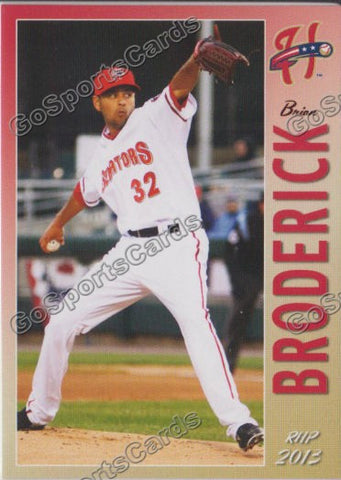 2013 Harrisburg Senators Brian Broderick