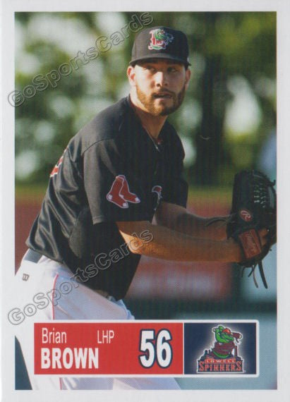 2018 Lowell Spinners Brian Brown