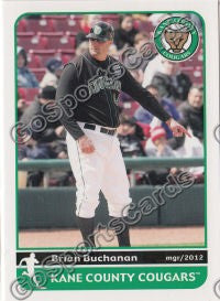 2012 Kane County Cougars Brian Buchanan