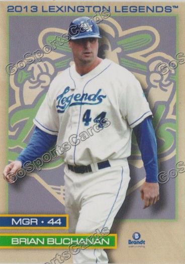 2013 Lexington Legends Brian Buchanan