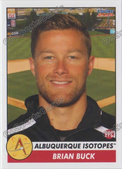 2015 Albuquerque Isotopes Brian Buck