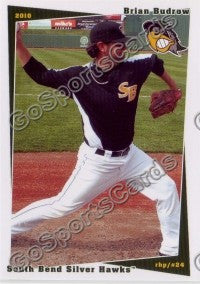 2010 South Bend Silver Hawks Brian Budrow
