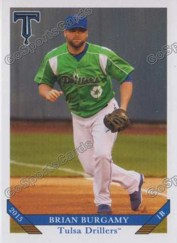 2015 Tulsa Drillers Brian Burgamy
