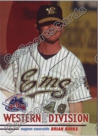 2004 GrandStand Northwest League All Star Brian Burks
