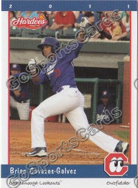 2011 Chattanooga Lookouts Brian Cavazos Galvez