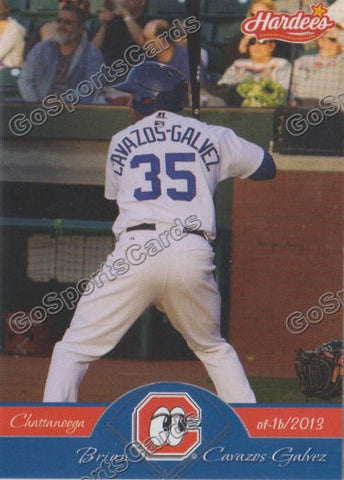 2013 Chattanooga Lookouts Brian Cavazos Galvez