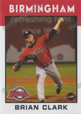 2016 Birmingham Barons Brian Clark