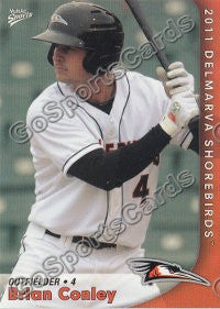 2011 Delmarva Shorebirds Brian Conley