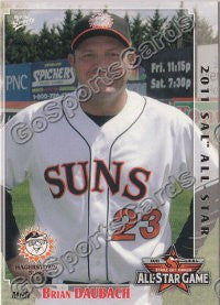 2011 South Atlantic League Northern All Star Brian Daubach