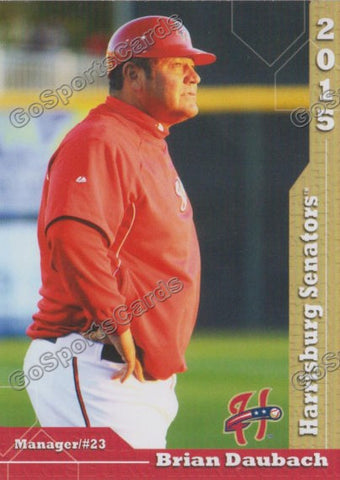 2015 Harrisburg Senators Brian Daubach