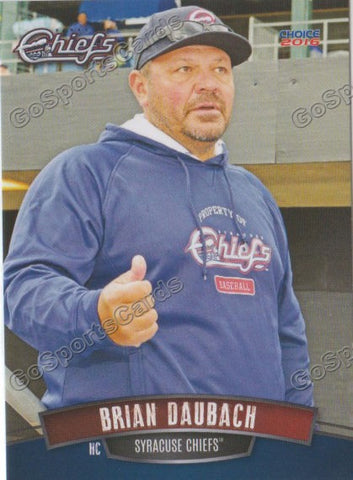2016 Syracuse Chiefs Brian Daubach