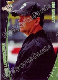 2008 Clinton LumberKings Brian Dayett