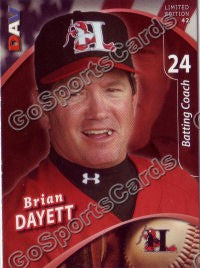 2009 Hickory Crawdads DAV SGA Brian Dayett