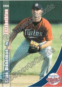 2006 Elizabethton Twins Brian Dinkelman