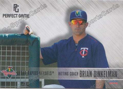 2016 Cedar Rapids Kernels Brian Dinkelman