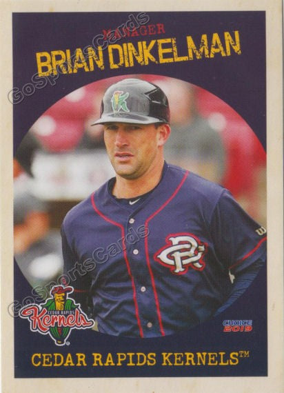 2019 Cedar Rapids Kernels Brian Dinkelman