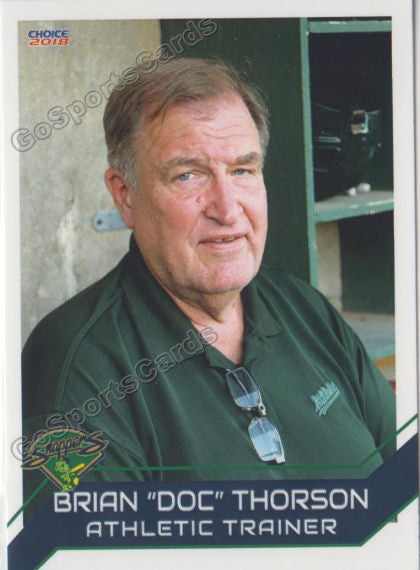 2018 Beloit Snappers Brian Doc Thorson