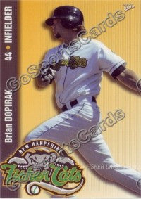 2009 New Hampshire Fisher Cats Brian Dopirak
