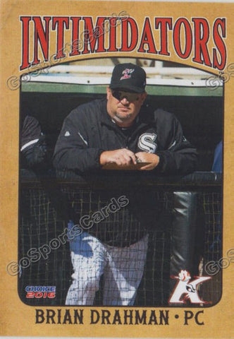  2016 Kannapolis Intimidators Brian Drahman