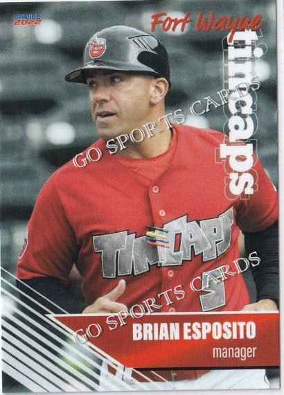 2022 Fort Wayne TinCaps Brian Esposito