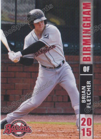 2015 Birmingham Barons Brian Fletcher