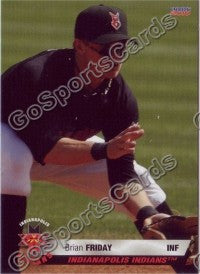 2010 Indianapolis Indians Brian Friday