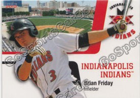 2012 Indianapolis Indians Brian Friday