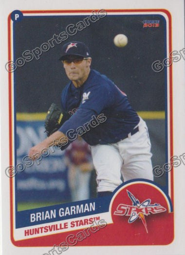 2013 Huntsville Stars Brian Garman