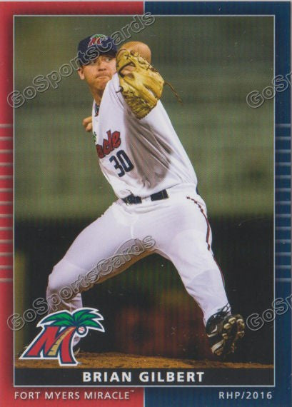 2016 Fort Myers Miracle Brian Gilbert
