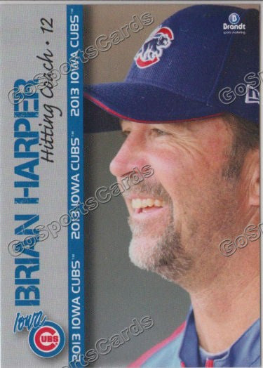 2013 Iowa Cubs Brian Harper