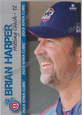 2013 Iowa Cubs Brian Harper