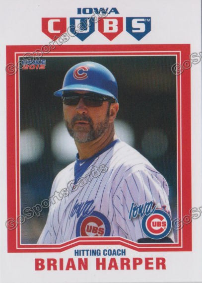 2015 Iowa Cubs Brian Harper