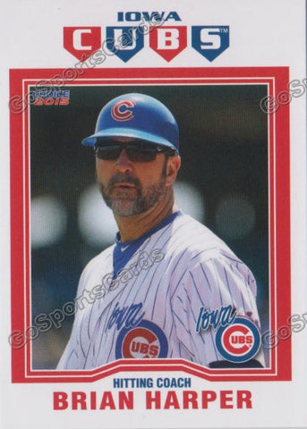 2015 Iowa Cubs Brian Harper