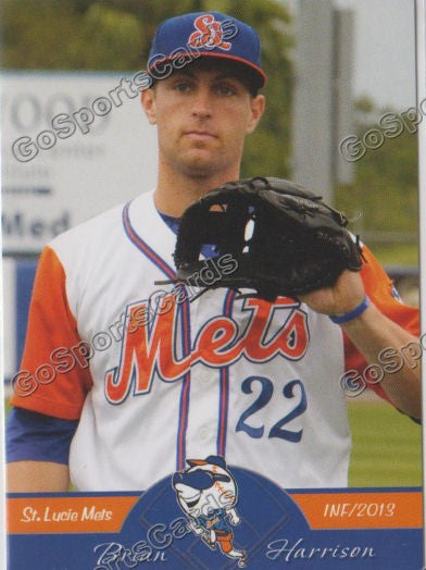 2013 St Lucie Mets Brian Harrison