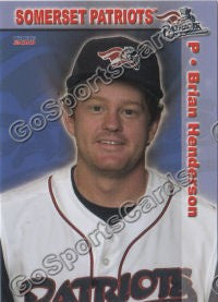 2010 Somerset Patriots Brian Henderson