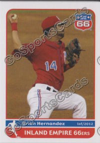 2012 Inland Empire 66ers Brian Hernandez