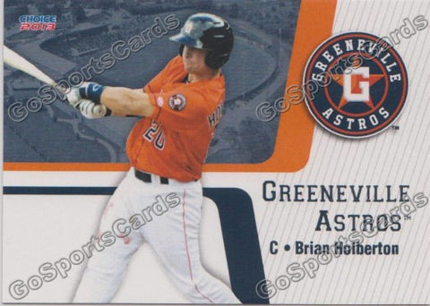 2013 Greeneville Astros Brian Holberton