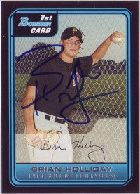 Brian Holliday 2006 Bowman #4 (Autograph)
