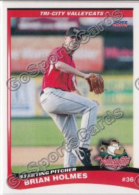 2012 Tri City ValleyCats Brian Holmes