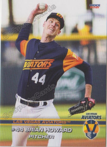 2021 Las Vegas Aviators Brian Howard