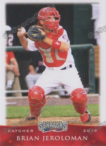 2014 Harrisburg Senators Brian Jeroloman