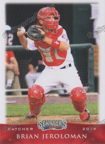 2014 Harrisburg Senators Brian Jeroloman